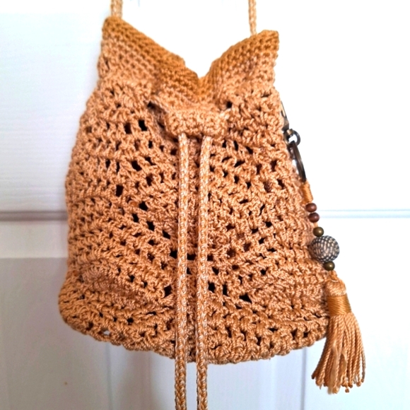 The Sak Natural Crochet Bucket Bag - Picture 2 of 13